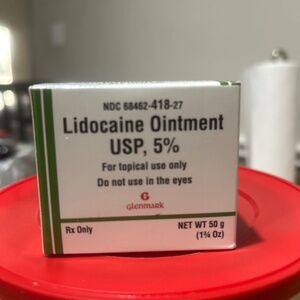 Lidocaine ointment 5% 50g